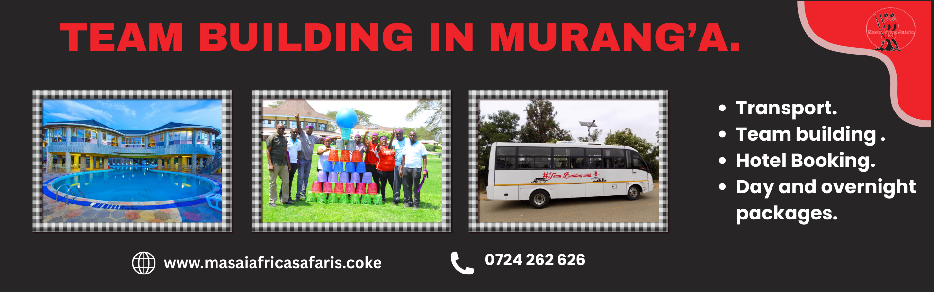 outdoor team building in muranga