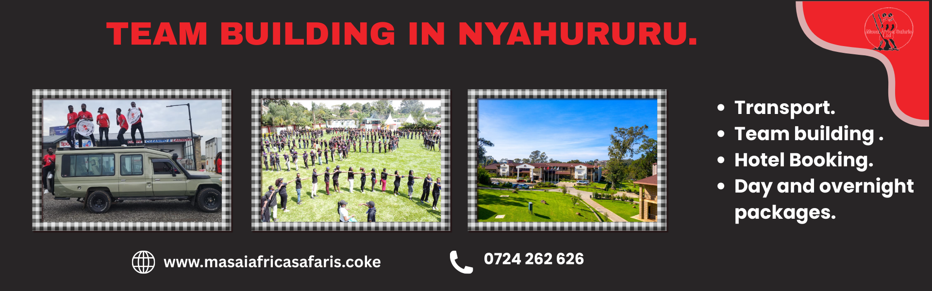 Team Building Hotels  in Nyahururu