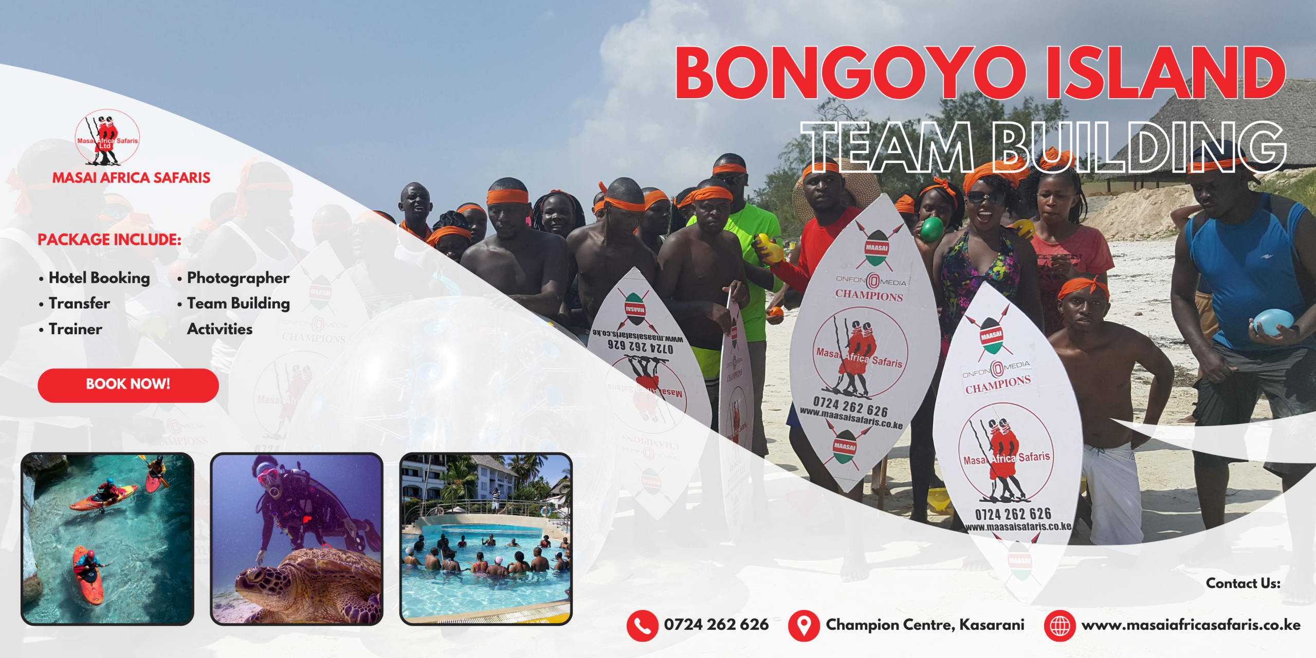Bongoyo Island Team Building
