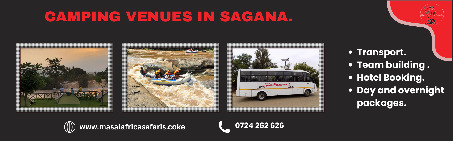 Camping venues in Sagana