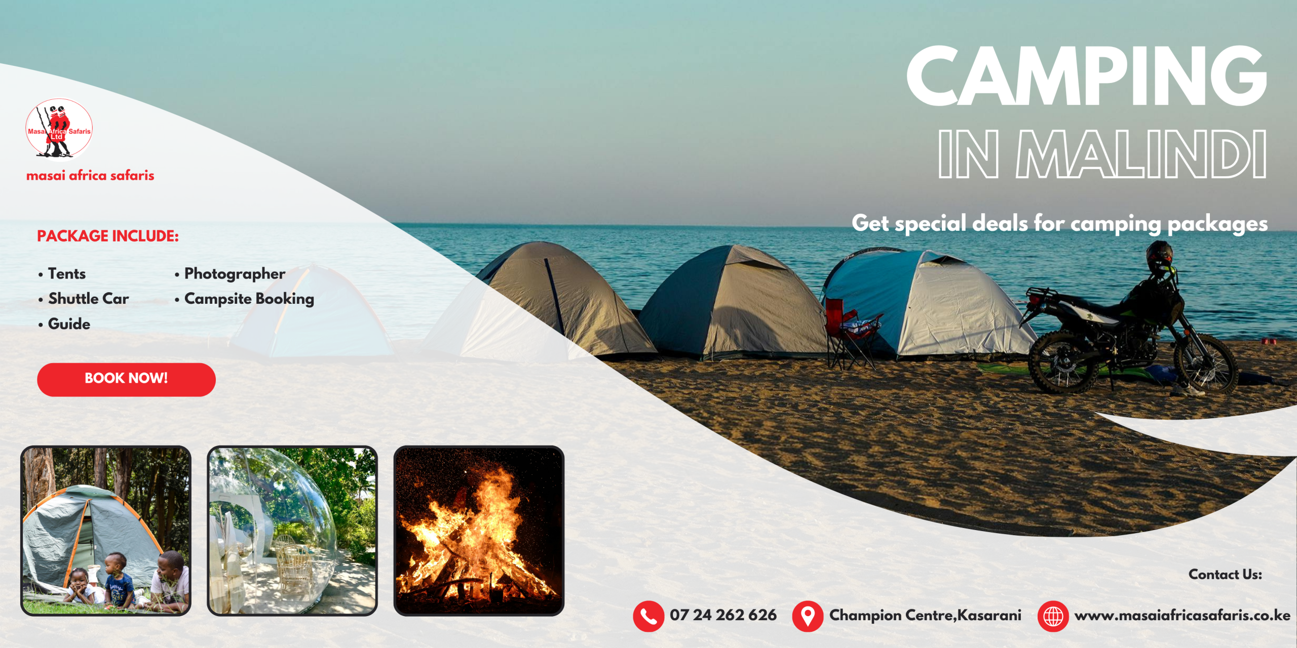 Malindi Camping Packages