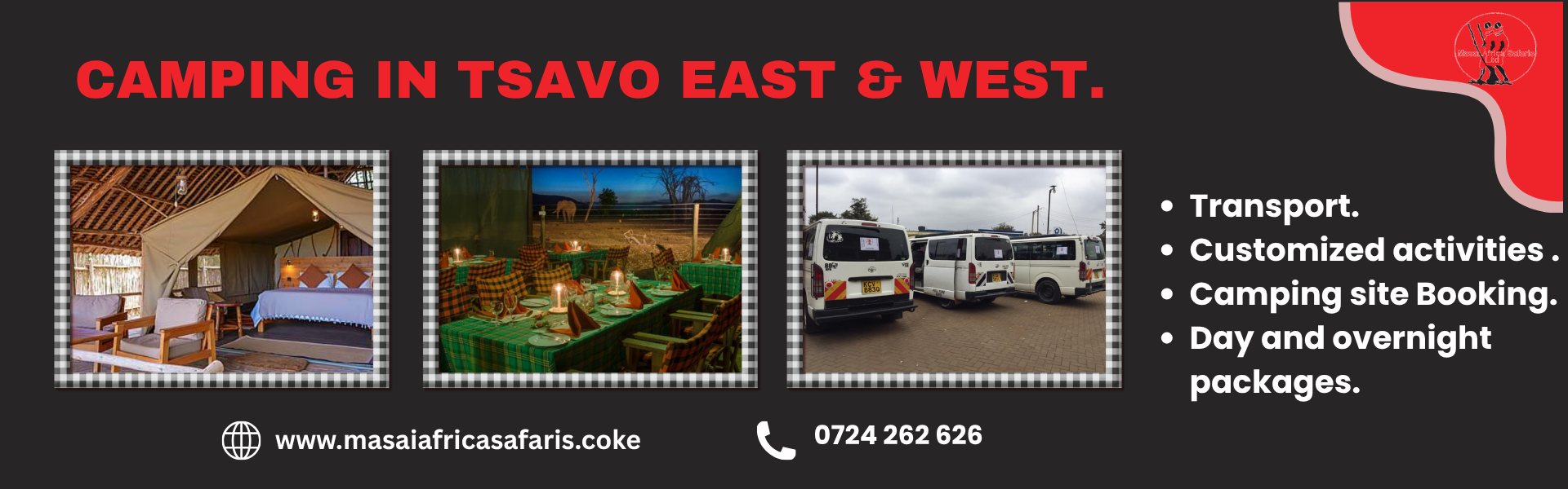 Camping venues in Tsavo