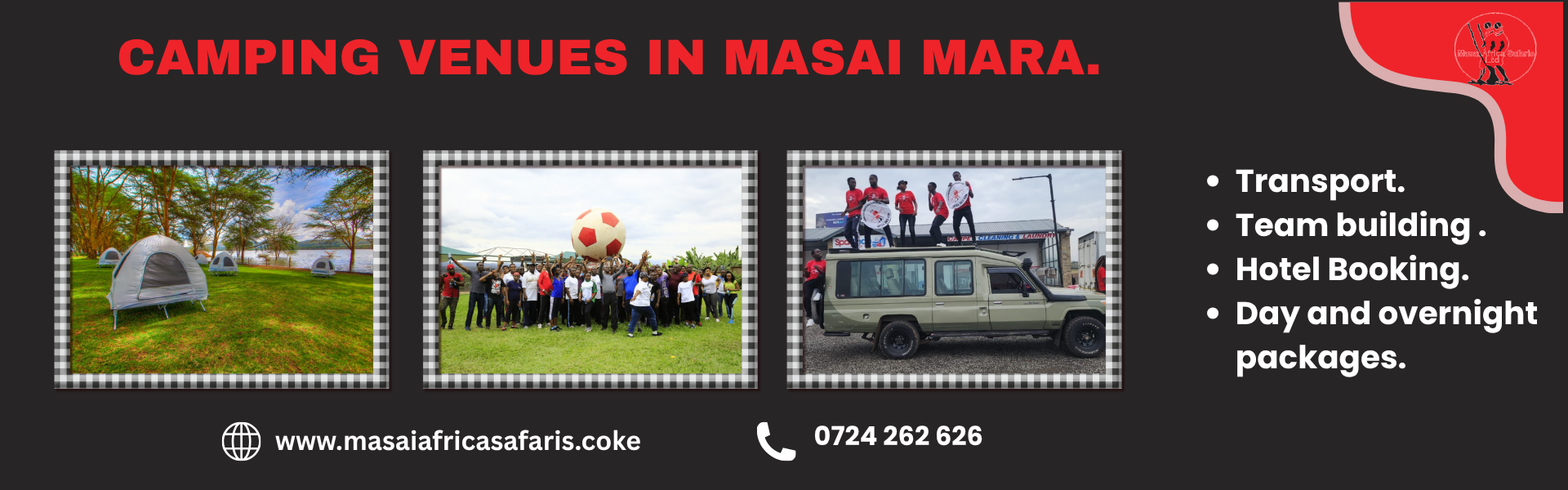 Campsites in Maasai Mara