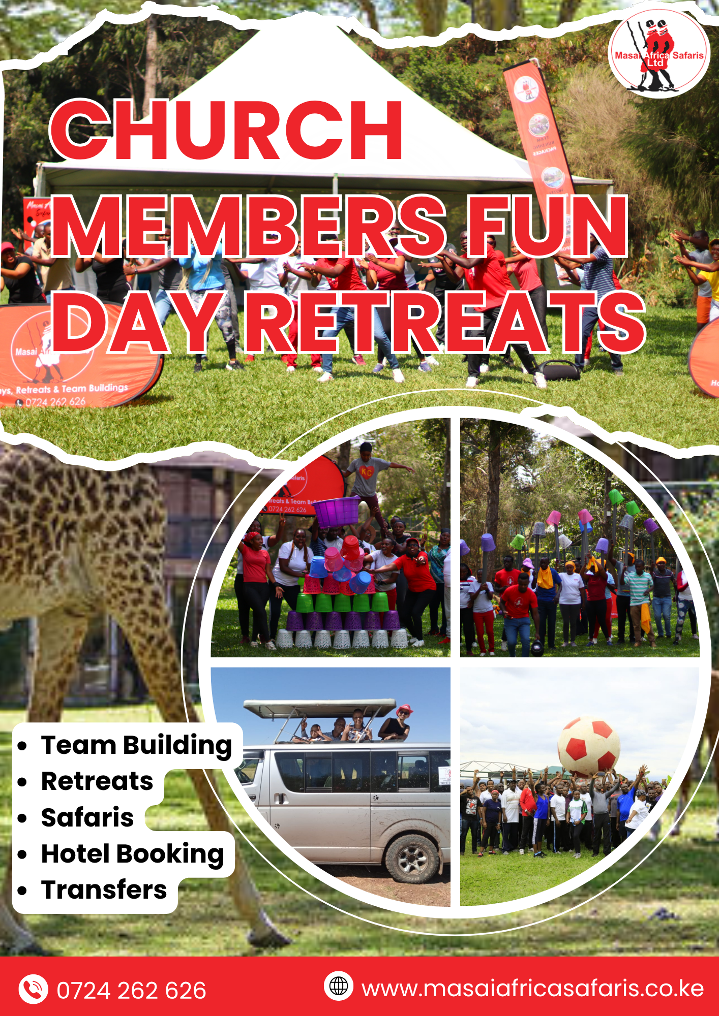 Church Members Fun Day Retreats