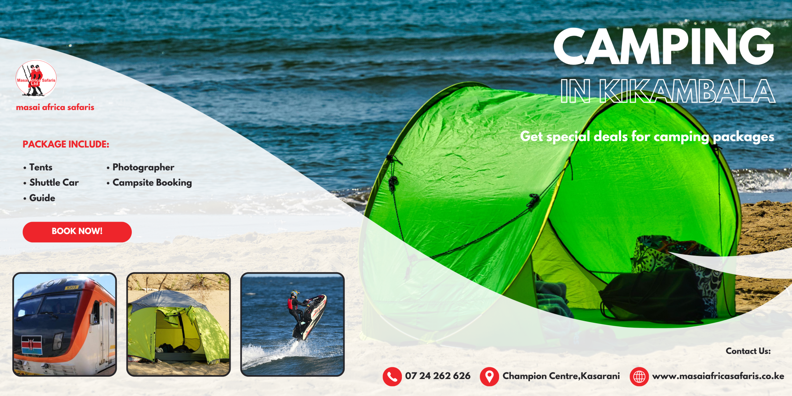 Kikambala Camping Packages