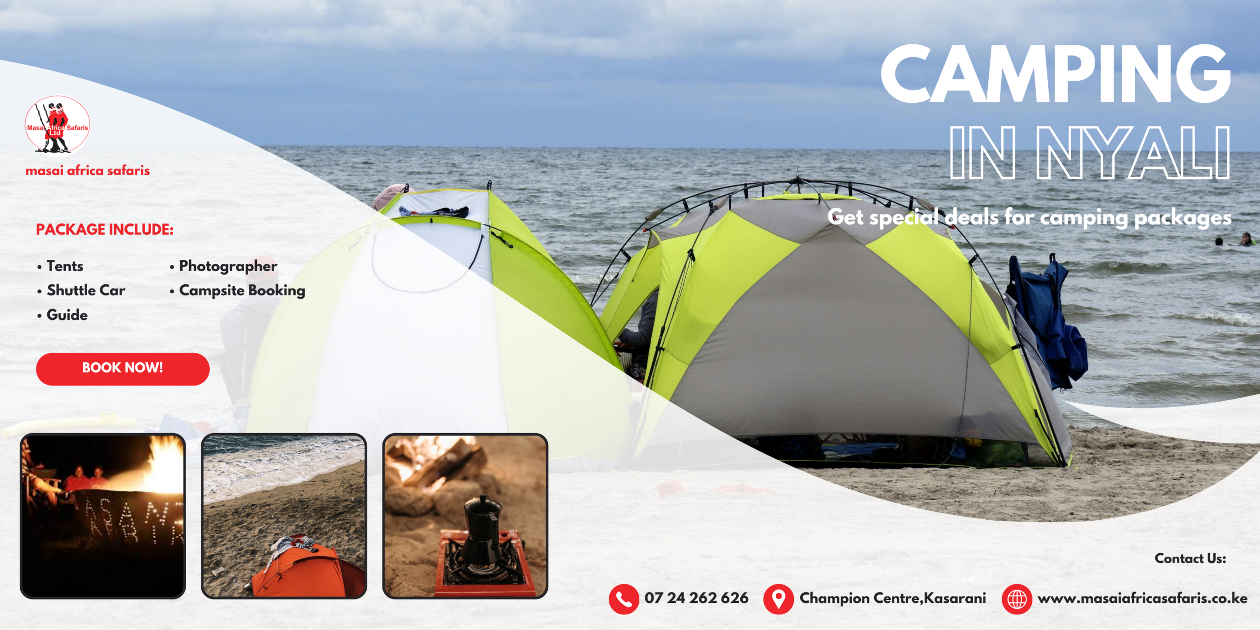 Nyali Camping Packages