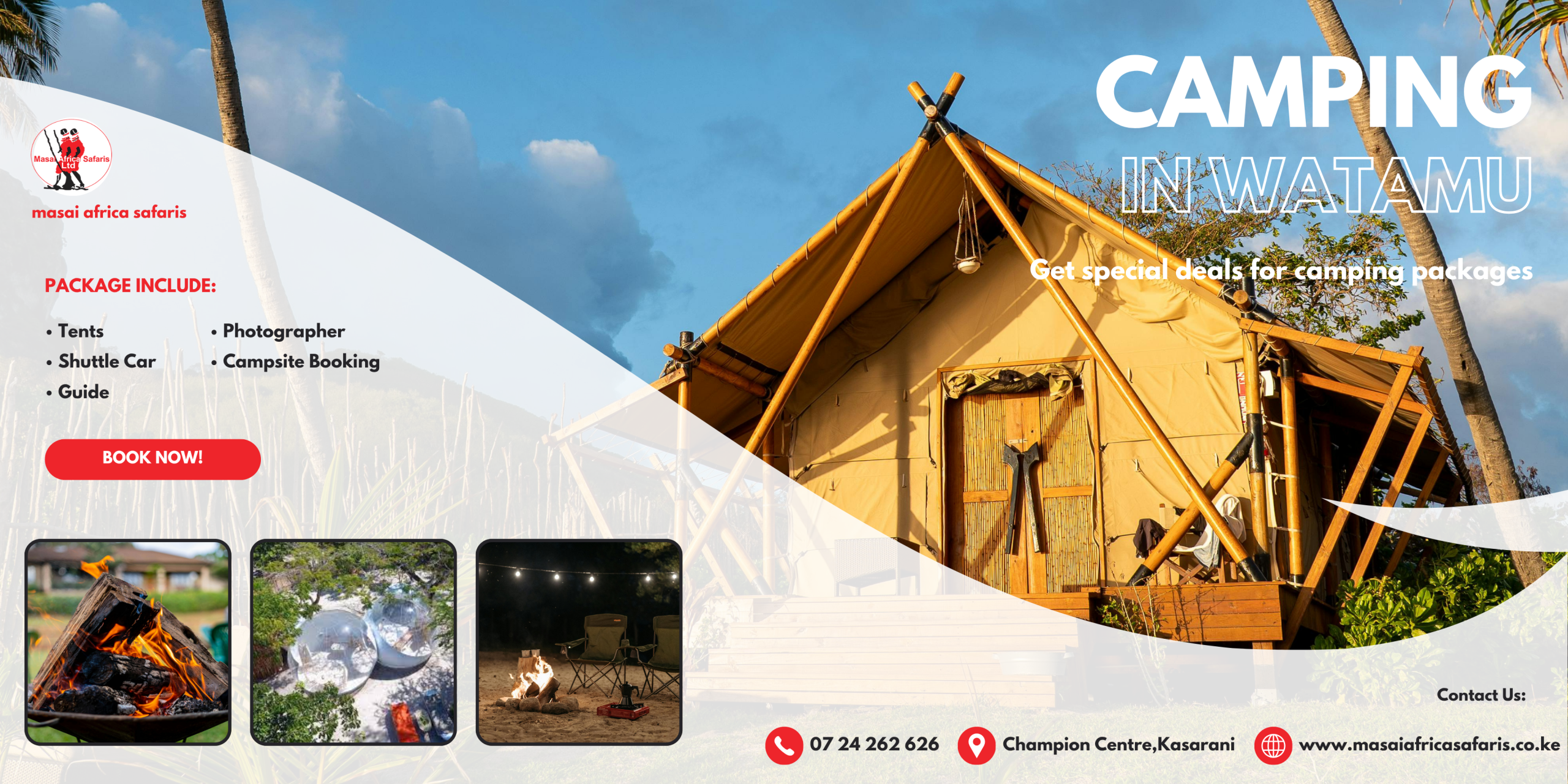 Watamu Camping Packages