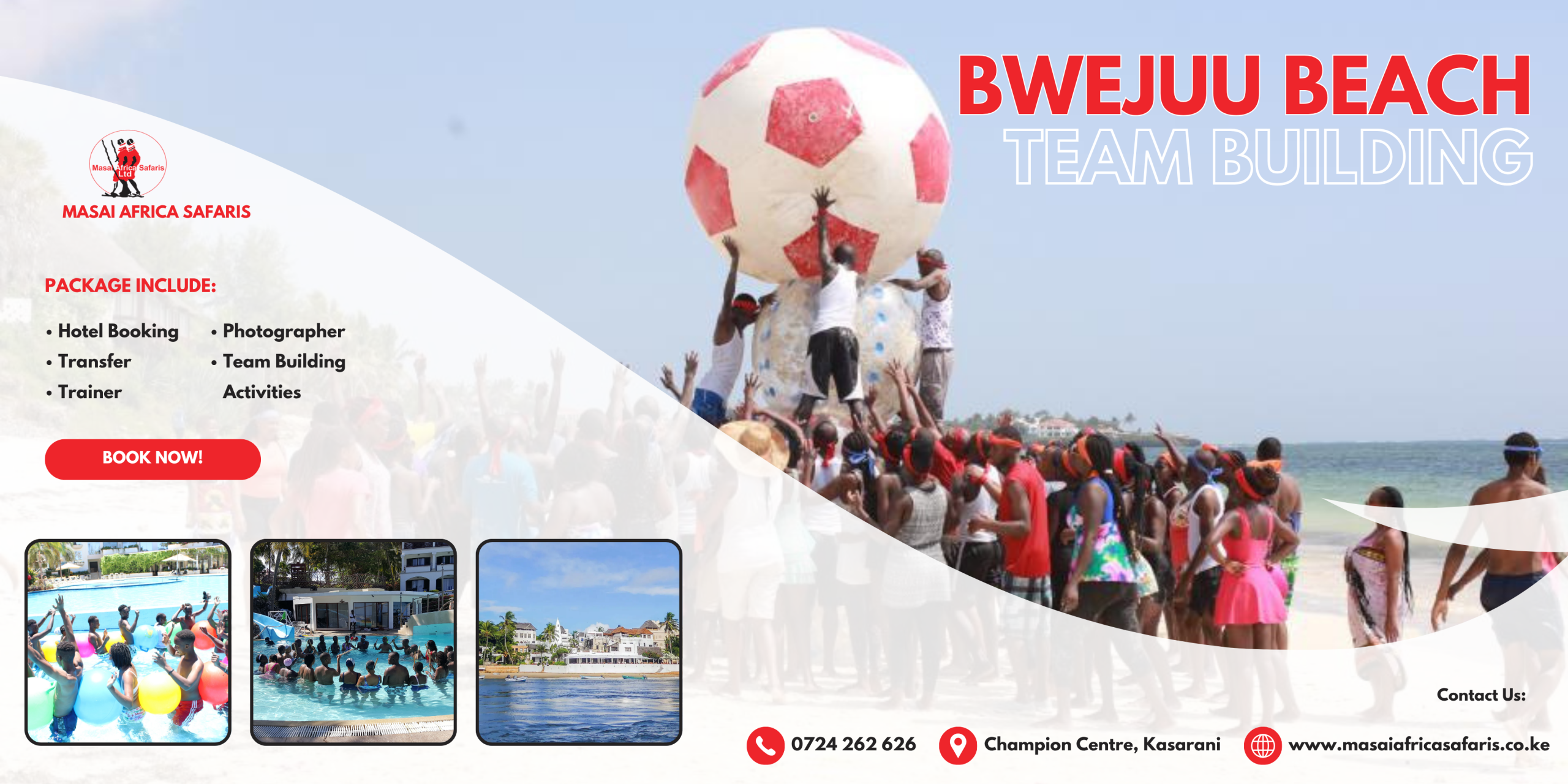 Bwejuu Beach Team Building