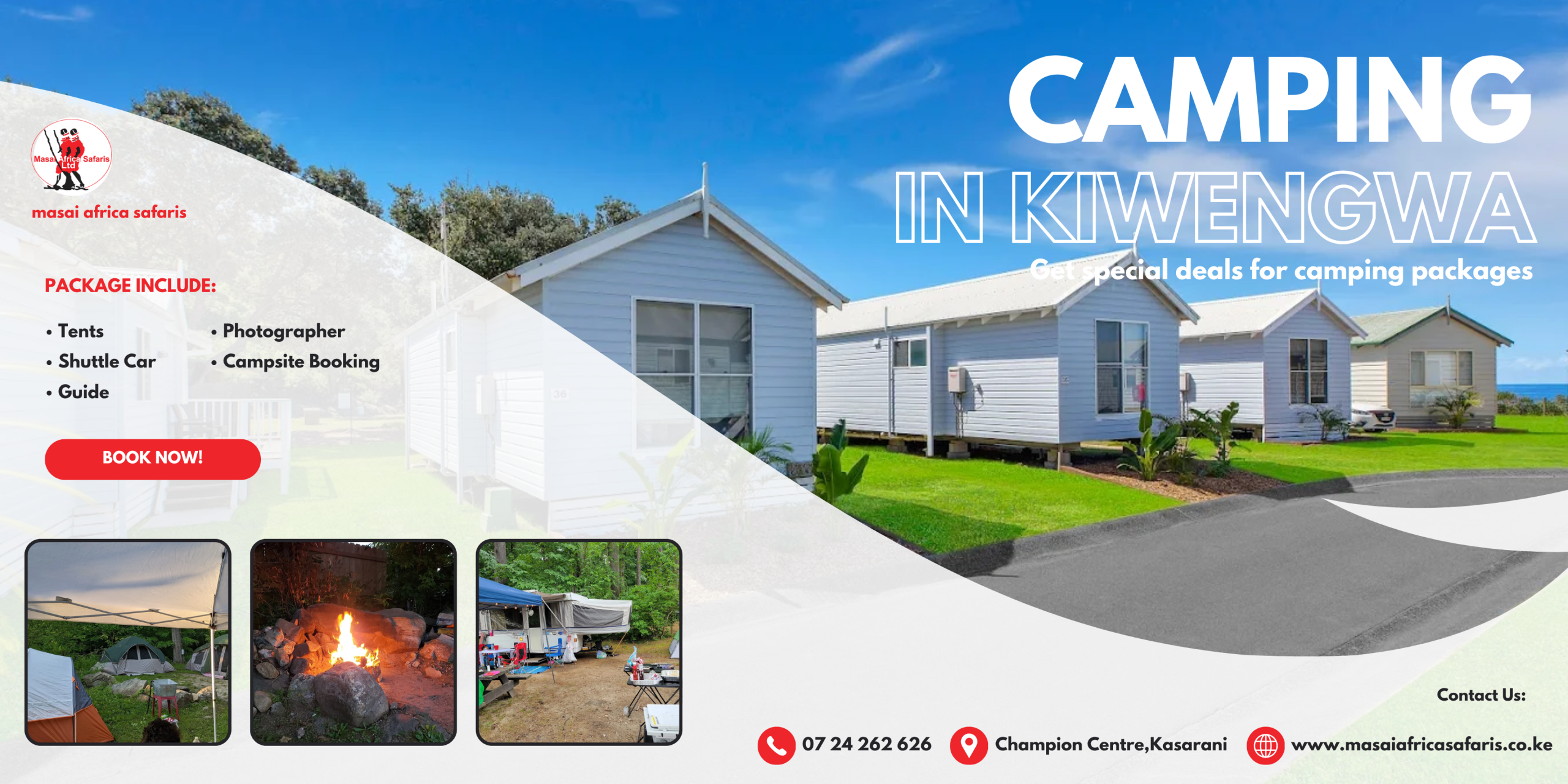 Kiwengwa Beach Camping Packages