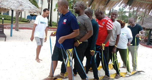 Beach Team Building Activities in Kenya