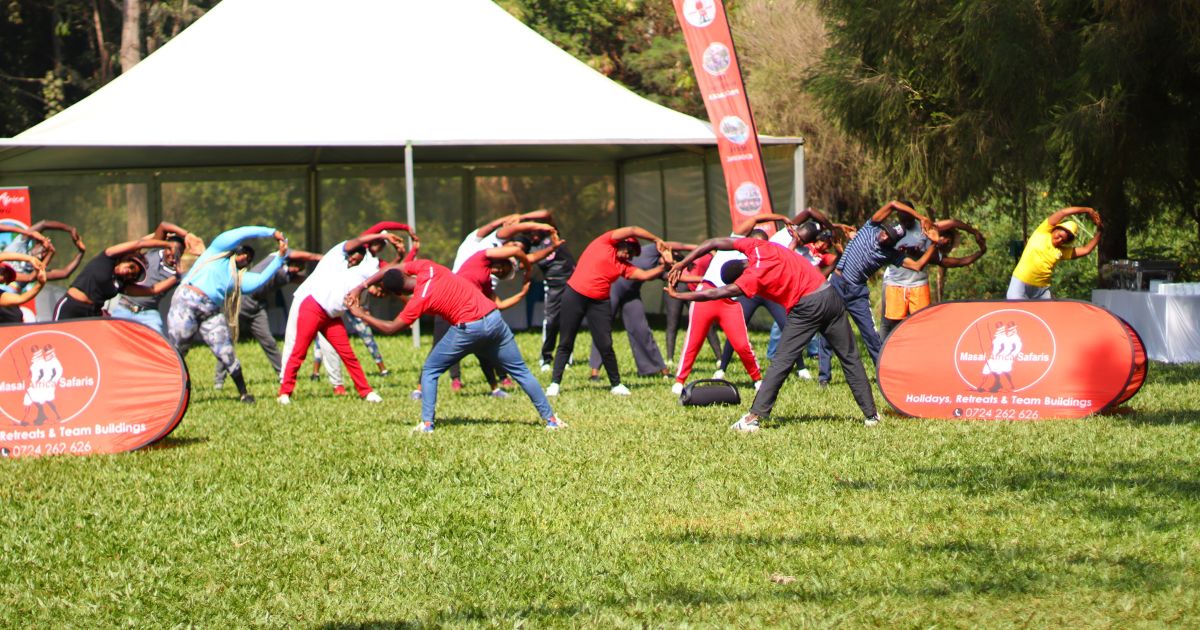 Staff Team Building in Kenya